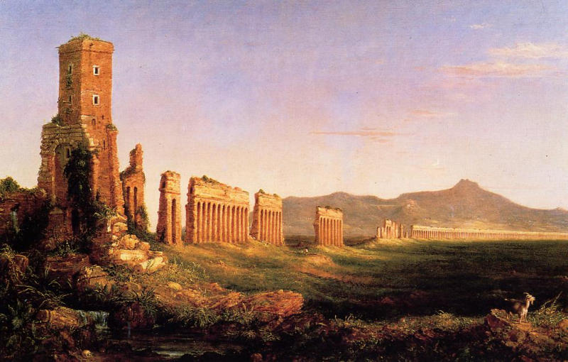 Thomas Cole Aqueduct near Rome